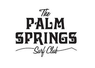 THE PALM SPRINGS SURF CLUB logo