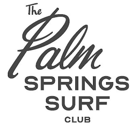 THE PALM SPRINGS SURF CLUB logo