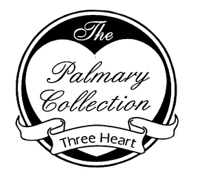 THE PALMARY COLLECTION THREE HEART logo
