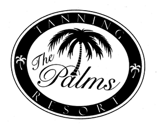 THE PALMS TANNING RESORT logo