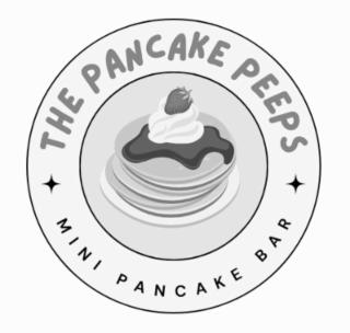 THE PANCAKE PEEPS MINI PANCAKE BAR logo
