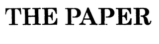 THE PAPER logo