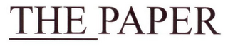 THE PAPER logo