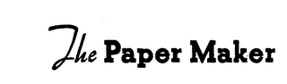 THE PAPER MAKER logo