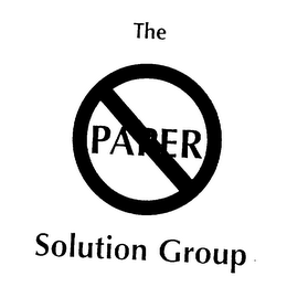 THE PAPER SOLUTION GROUP logo