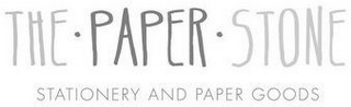 THE · PAPER · STONE STATIONERY AND PAPER GOODS logo