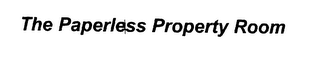 THE PAPERLESS PROPERTY ROOM logo