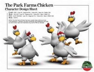 THE PARK FARMS CHICKEN logo
