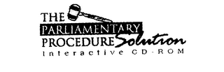 THE PARLIAMENTARY PROCEDURE SOLUTION INTERACTIVE CD-ROM logo