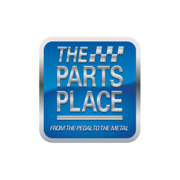 THE PARTS PLACE. FROM THE PEDAL TO THE METAL. logo