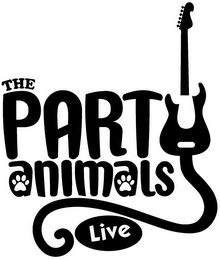 THE PARTY  ANIMALS LIVE logo