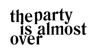 THE PARTY IS ALMOST OVER logo