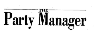 THE PARTY MANAGER logo