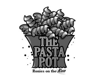 THE PASTA POT RONIES ON THE RUN logo