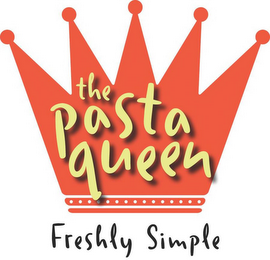 THE PASTA QUEEN FRESHLY SIMPLE logo