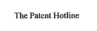 THE PATENT HOTLINE logo