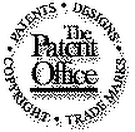 THE PATENT OFFICE PATENTS DESIGNS COPYRIGHT TRADE MARKS logo
