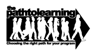 THE PATHTOLEARNING CHOOSING THE RIGHT PATH FOR YOUR PROGRAM logo