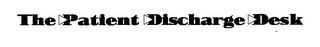 THE PATIENT DISCHARGE DESK logo