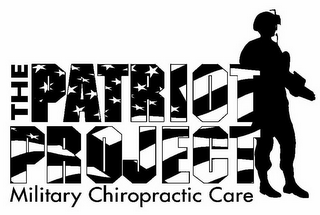 THE PATRIOT PROJECT MILITARY CHIROPRACTIC CARE logo