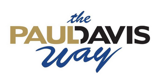 THE PAUL DAVIS WAY logo