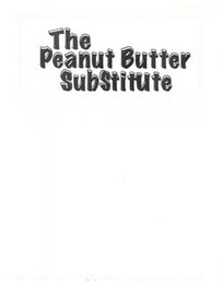 THE PEANUT BUTTER SUBSTITUTE logo