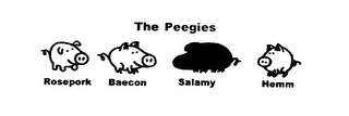 THE PEEGIES ROSEPORK BAECON SALAMY HEMM logo