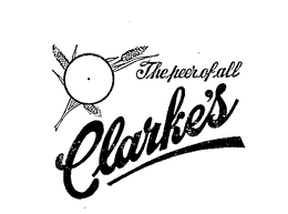 THE PEER OF ALL CLARKE'S logo