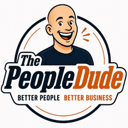 THE PEOPLE DUDE - BETTER PEOPLE BETTER BUSINESS logo