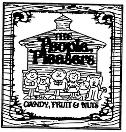 THE PEOPLE PLEASERS CANDY, FRUIT & NUTS logo