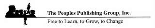 THE PEOPLES PUBLISHING GROUP, INC. FREE TO LEARN, TO GROW, TO CHANGE logo