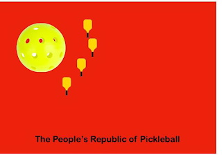 THE PEOPLES REPUBLIC OF PICKLEBALL logo