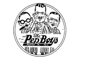 THE PEP BOYS MANNY MOE JACK logo