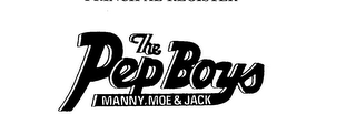 THE PEP BOYS MANNY, MOE & JACK logo
