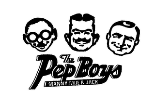 THE PEP BOYS MANNY, MOE & JACK logo