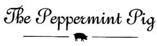 THE PEPPERMINT PIG logo