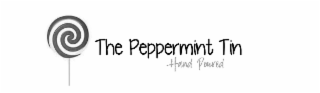 THE PEPPERMINT TIN HAND POURED logo