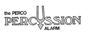 THE PERCO PERCUSSION ALARM logo