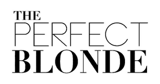 THE PERFECT BLONDE logo