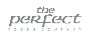 THE PERFECT FOODS COMPANY logo