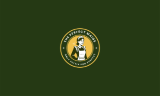THE PERFECT MAIDS ONLY SETTLE FOR PERFECT logo