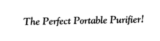 THE PERFECT PORTABLE PURIFIER! logo