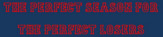 THE PERFECT SEASON FOR THE PERFECT LOSERS logo