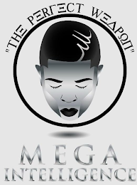 "THE PERFECT WEAPON" M MEGA INTELLIGENCE logo