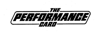 THE PERFORMANCE CARD logo