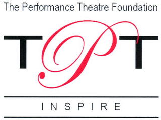 THE PERFORMANCE THEATRE FOUNDATION TPT INSPIRE logo