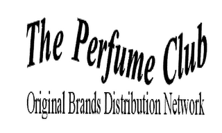 THE PERFUME CLUB ORIGINAL BRANDS DISTRIBUTION NETWORK logo