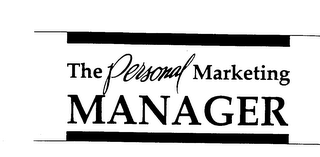 THE PERSONAL MARKETING MANAGER logo