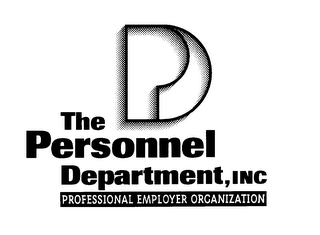 THE PERSONNEL DEPARTMENT, INC PROFESSIONAL EMPLOYER ORGANIZATION logo