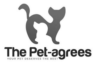 THE PET-AGREES YOUR PET DESERVES THE BEST logo
